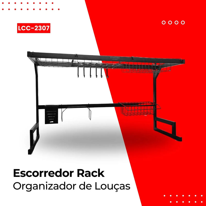 Escorredor de Louça Kitchen Rack Inox